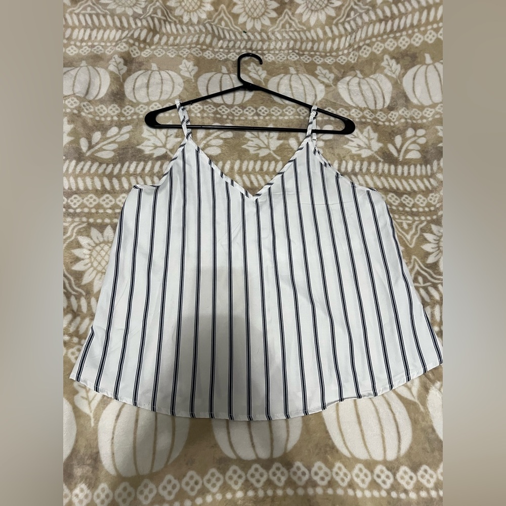 Stripped lightweight tank top perfect for any vacation!